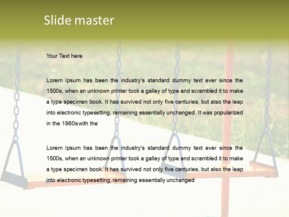 Plastic Color Colorful PowerPoint Template