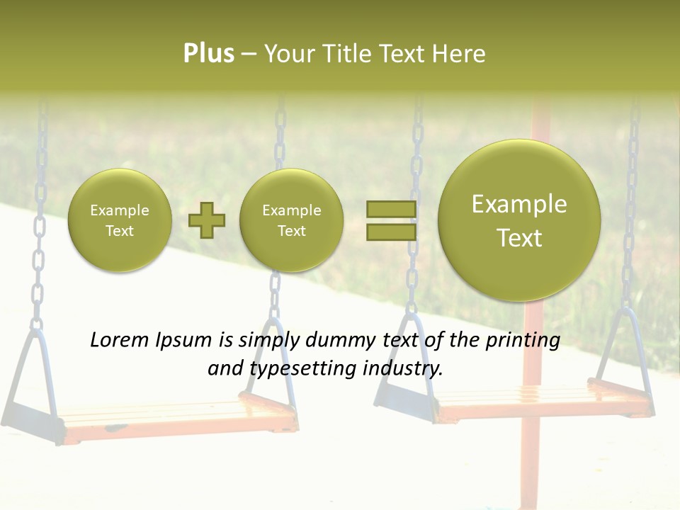 Plastic Color Colorful PowerPoint Template