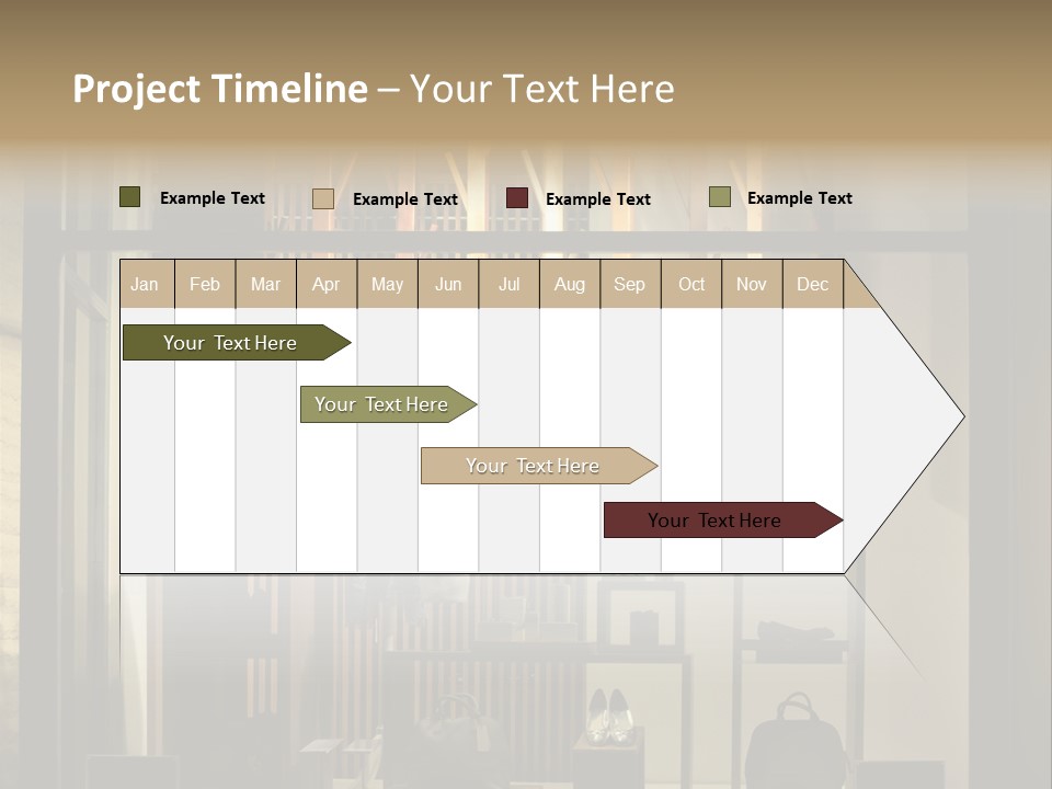 Market Mall Leather PowerPoint Template