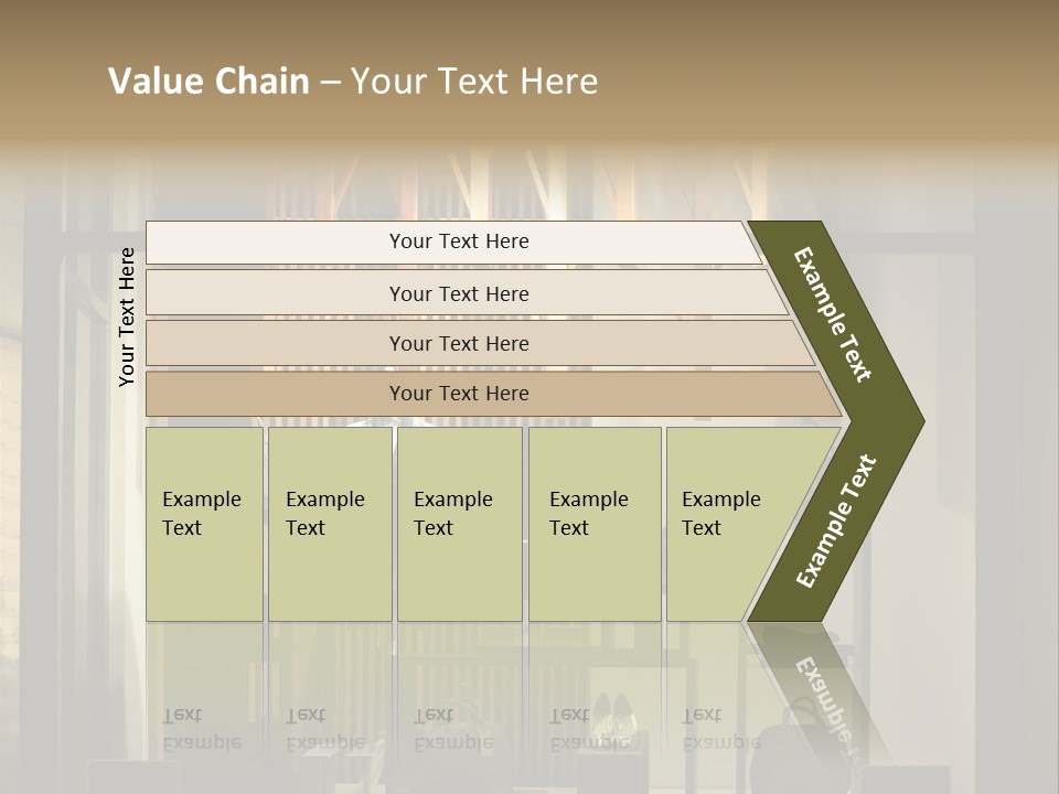 Market Mall Leather PowerPoint Template