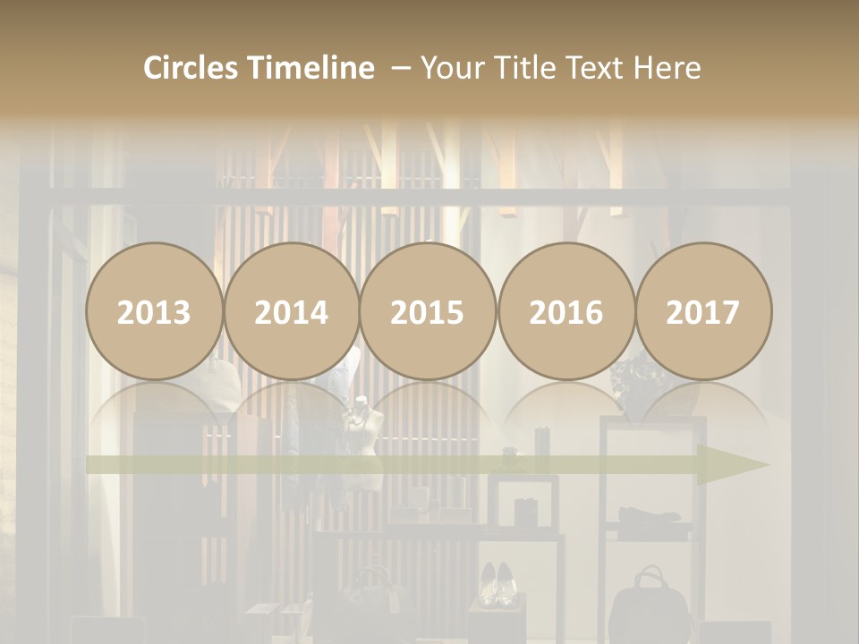 Market Mall Leather PowerPoint Template