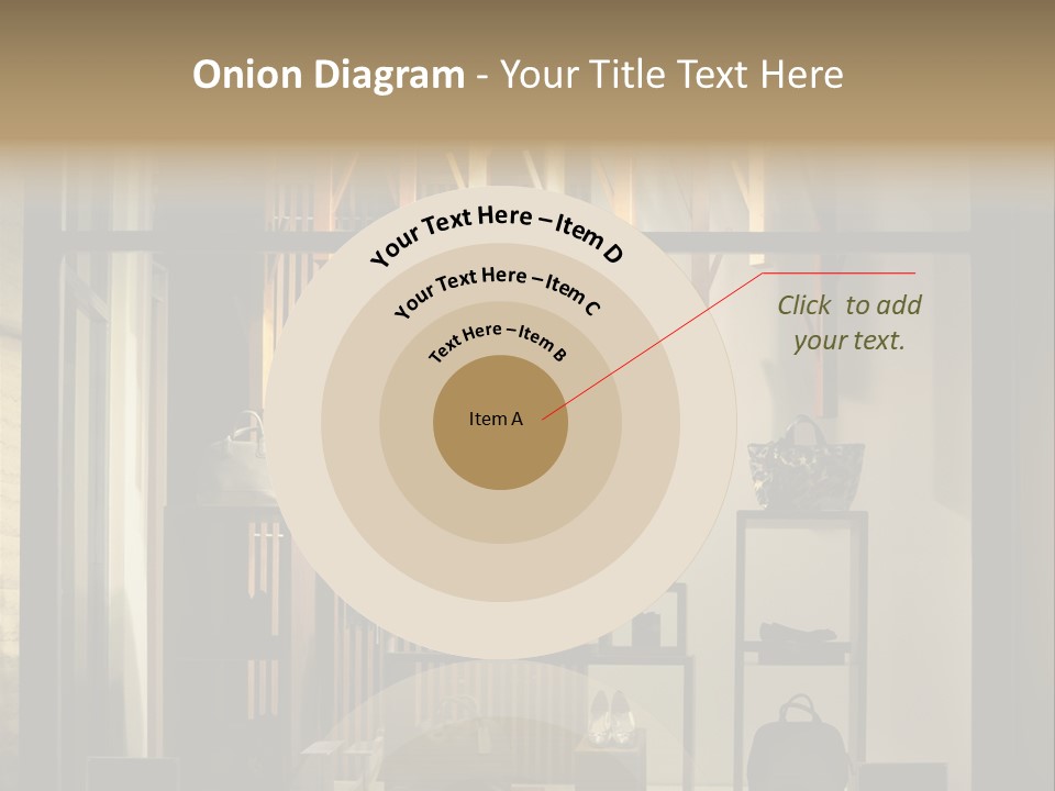 Market Mall Leather PowerPoint Template