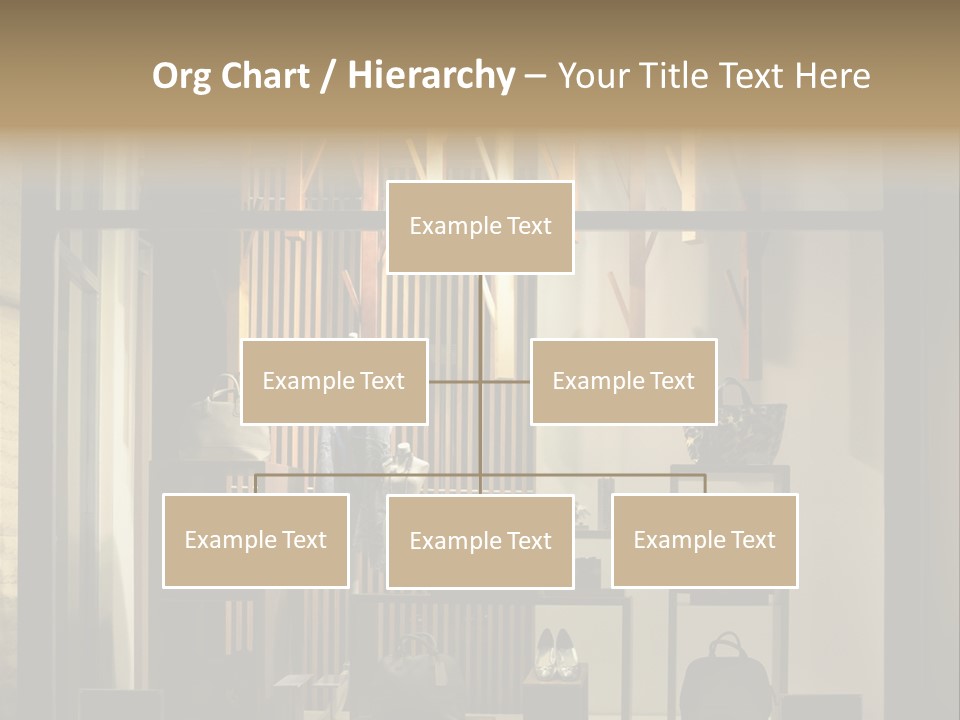 Market Mall Leather PowerPoint Template