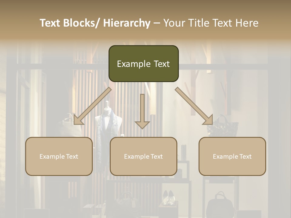 Market Mall Leather PowerPoint Template