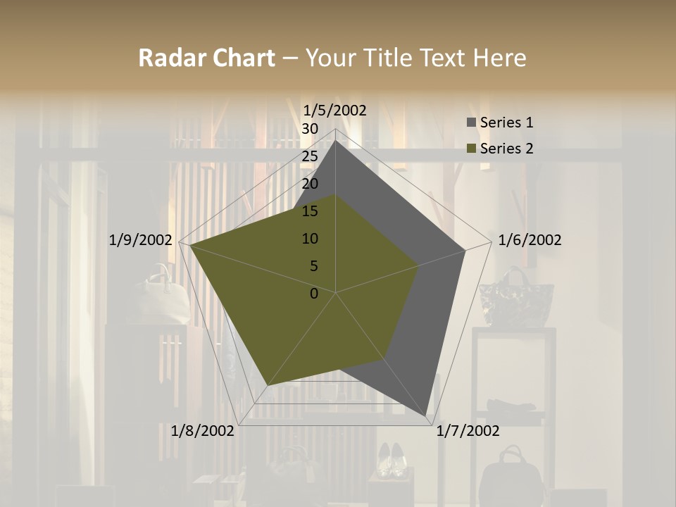 Market Mall Leather PowerPoint Template