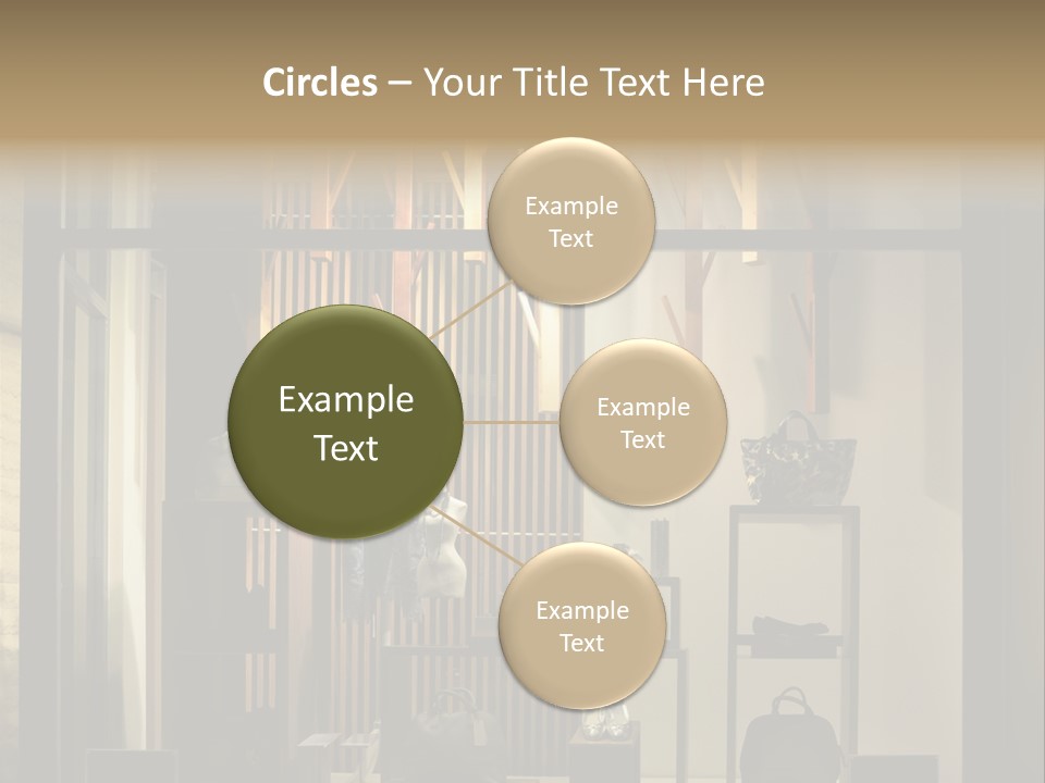 Market Mall Leather PowerPoint Template