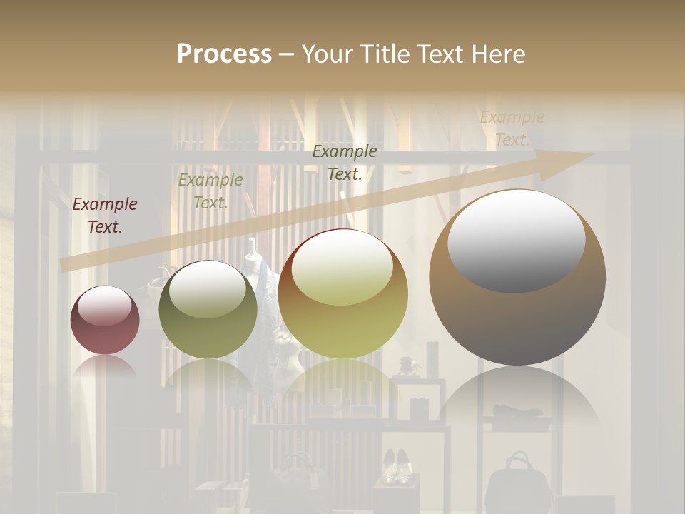 Market Mall Leather PowerPoint Template