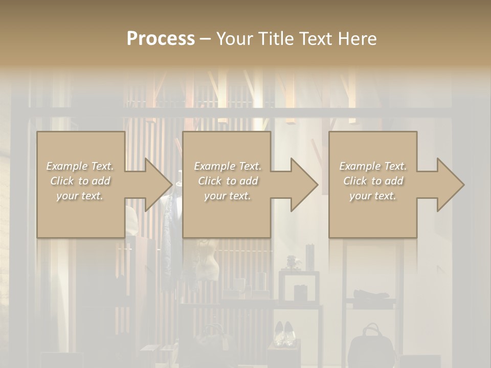 Market Mall Leather PowerPoint Template