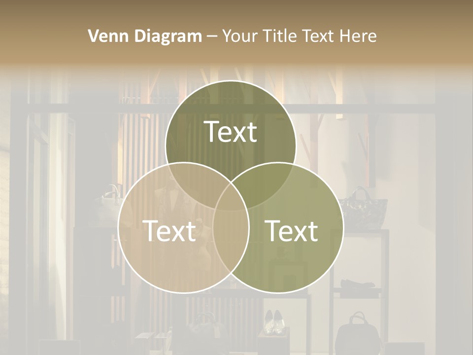 Market Mall Leather PowerPoint Template