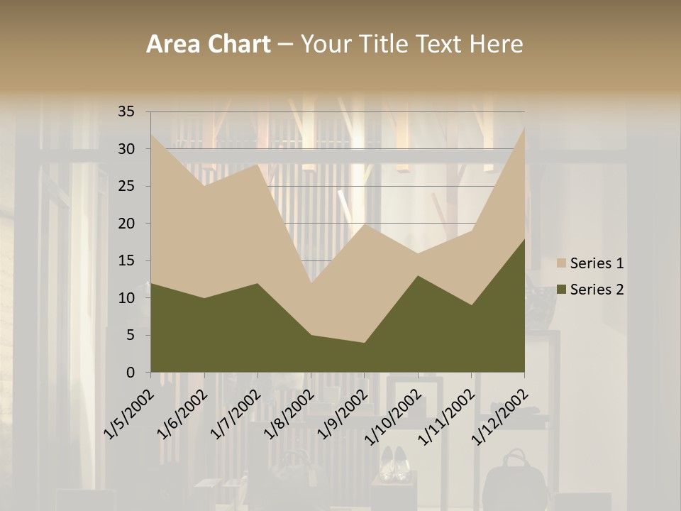 Market Mall Leather PowerPoint Template