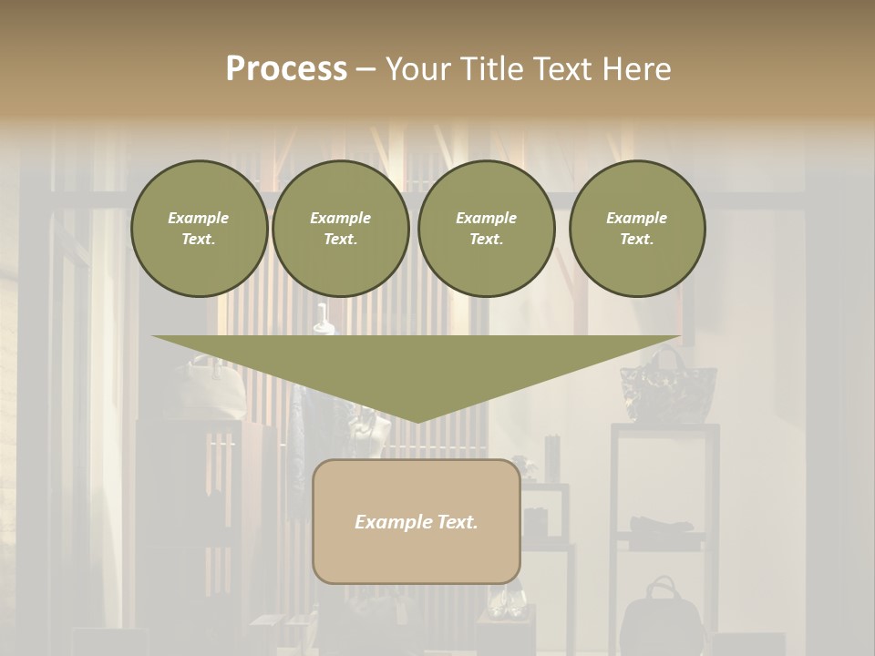 Market Mall Leather PowerPoint Template