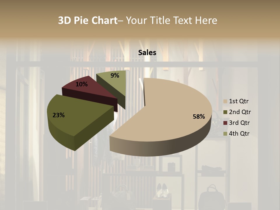 Market Mall Leather PowerPoint Template