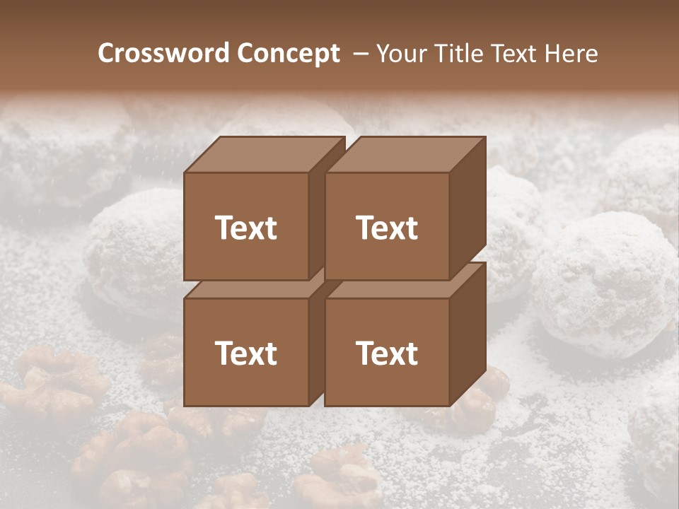 Sweets Christmas Cookies Christmas PowerPoint Template