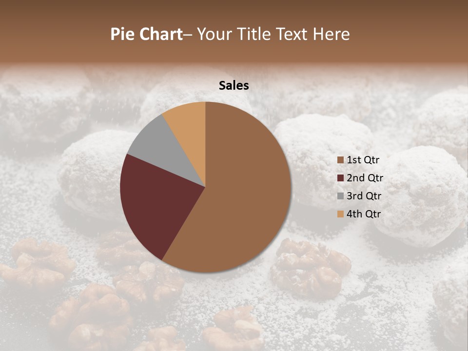 Sweets Christmas Cookies Christmas PowerPoint Template