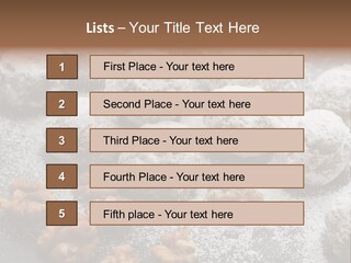 Sweets Christmas Cookies Christmas PowerPoint Template