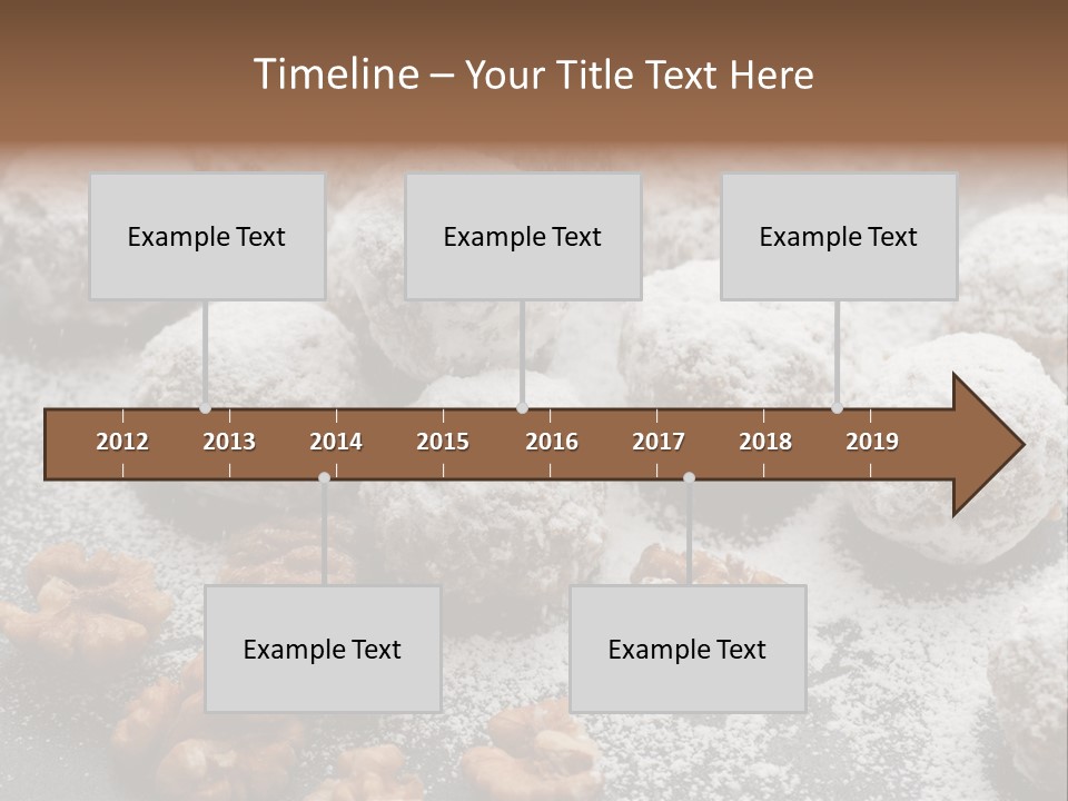 Sweets Christmas Cookies Christmas PowerPoint Template