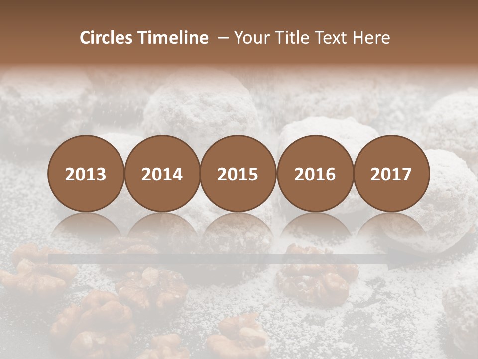 Sweets Christmas Cookies Christmas PowerPoint Template