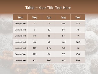 Sweets Christmas Cookies Christmas PowerPoint Template