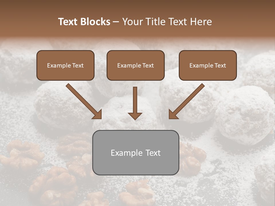 Sweets Christmas Cookies Christmas PowerPoint Template