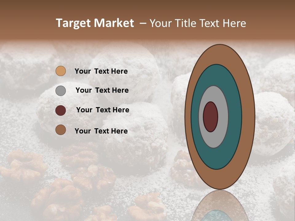 Sweets Christmas Cookies Christmas PowerPoint Template