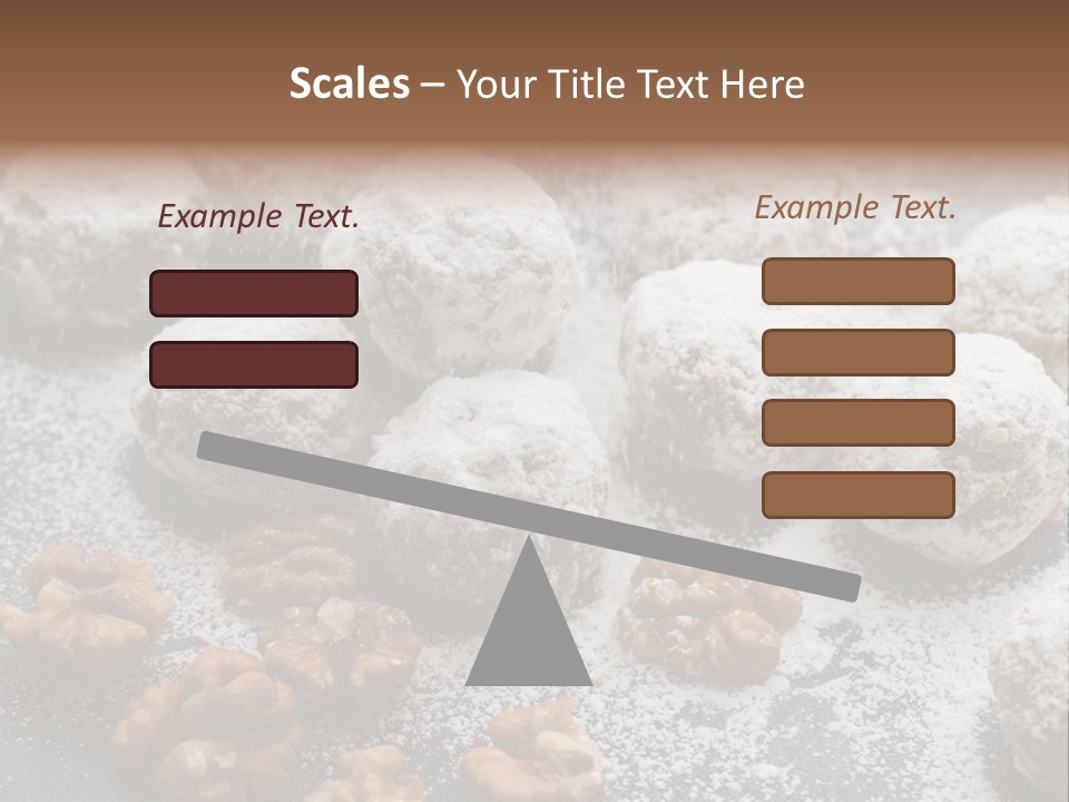 Sweets Christmas Cookies Christmas PowerPoint Template