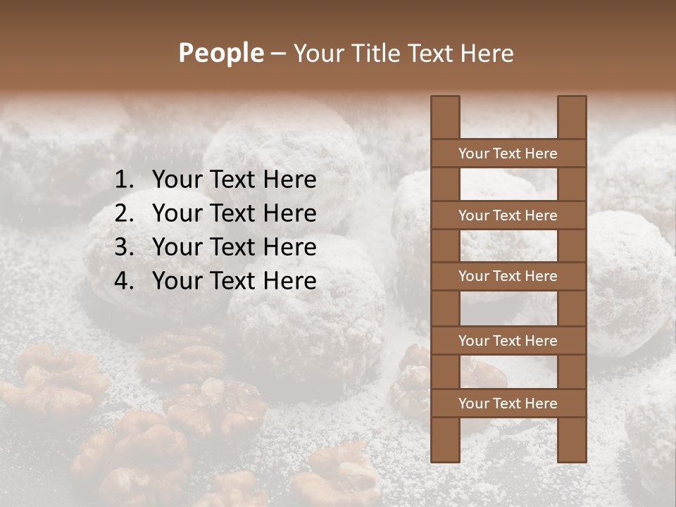 Sweets Christmas Cookies Christmas PowerPoint Template