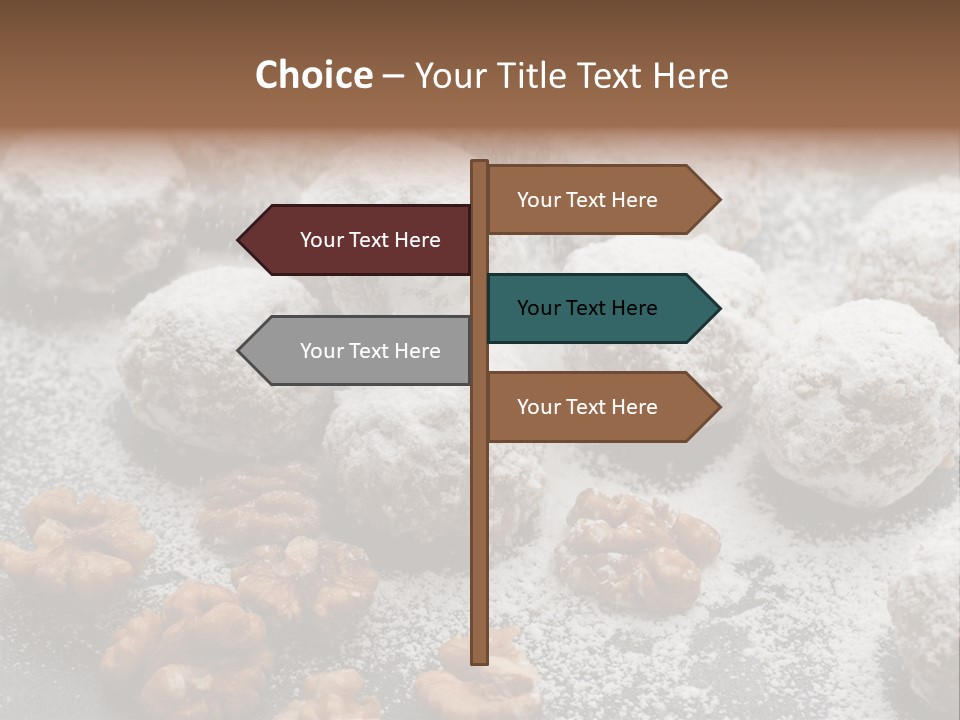 Sweets Christmas Cookies Christmas PowerPoint Template