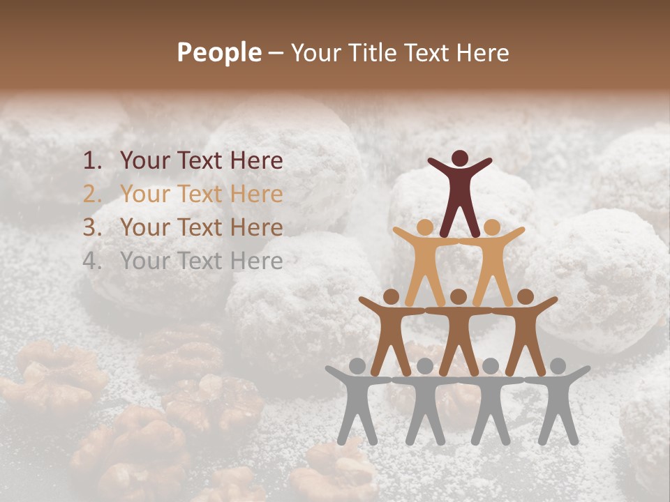 Sweets Christmas Cookies Christmas PowerPoint Template