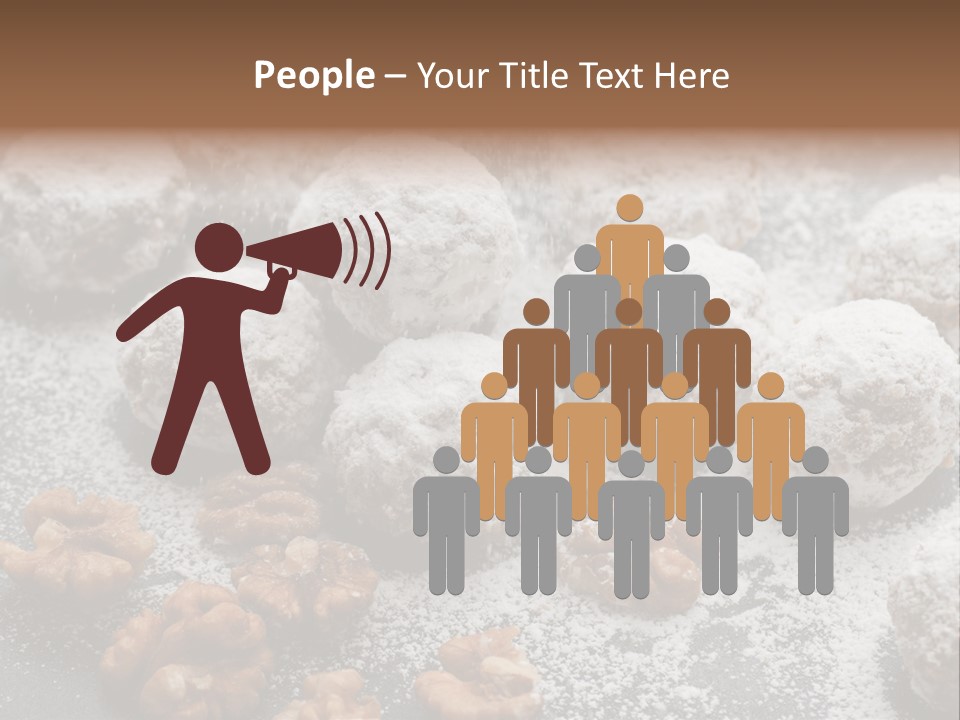 Sweets Christmas Cookies Christmas PowerPoint Template