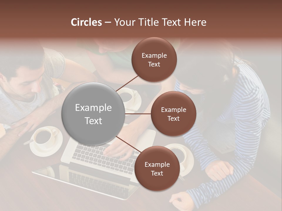 Technology Typing Cafe PowerPoint Template