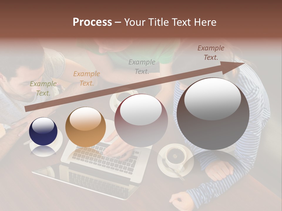 Technology Typing Cafe PowerPoint Template