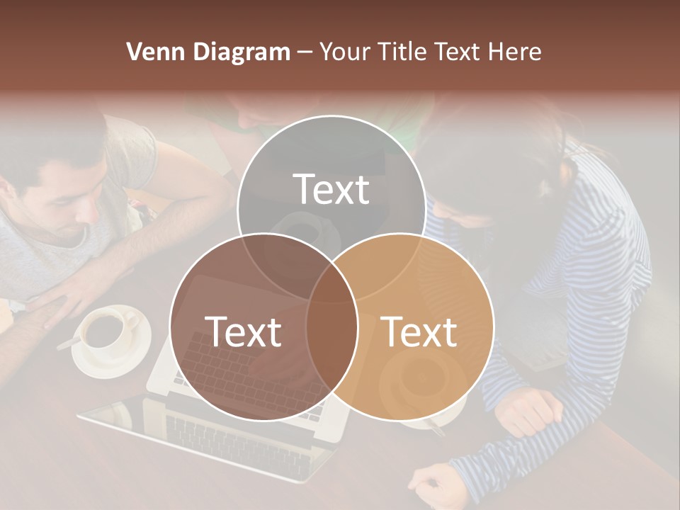 Technology Typing Cafe PowerPoint Template