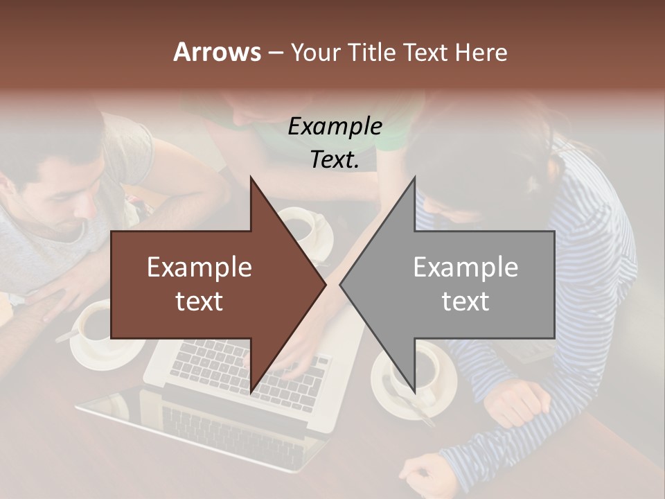 Technology Typing Cafe PowerPoint Template