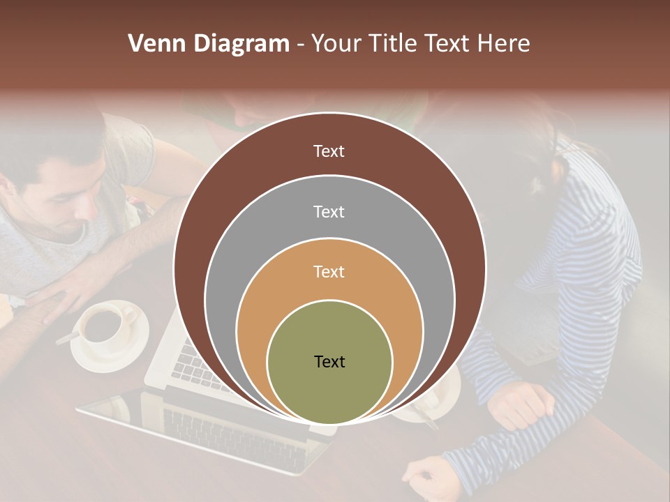 Technology Typing Cafe PowerPoint Template