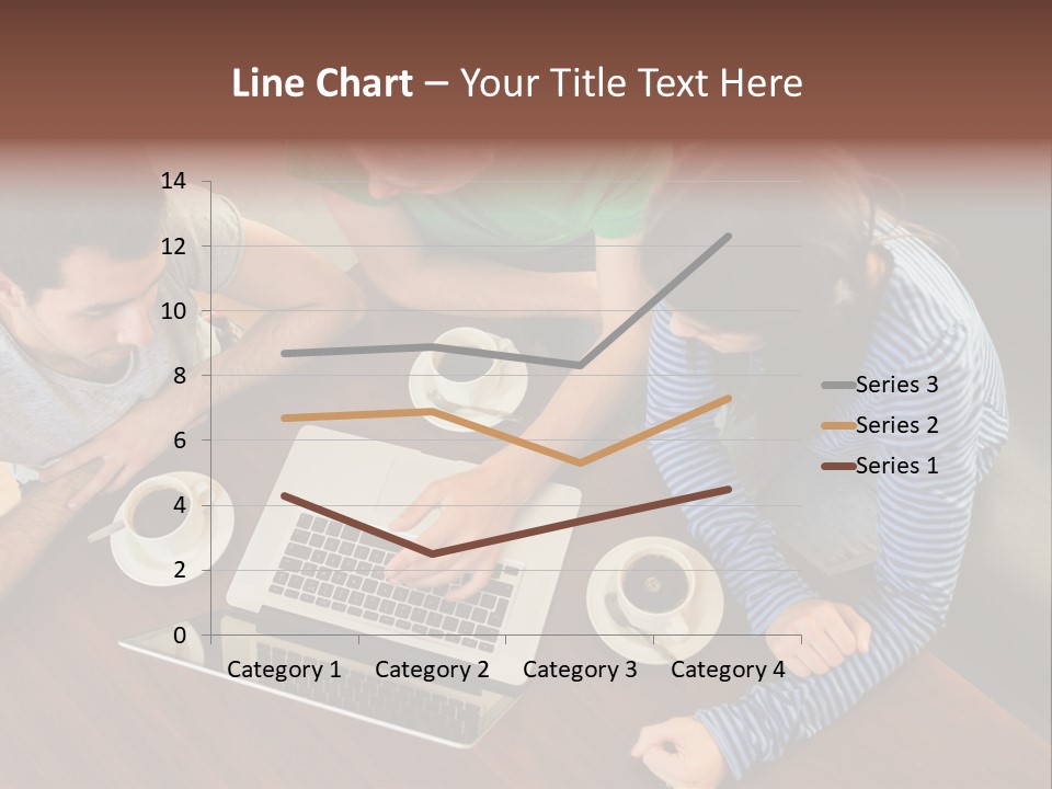 Technology Typing Cafe PowerPoint Template