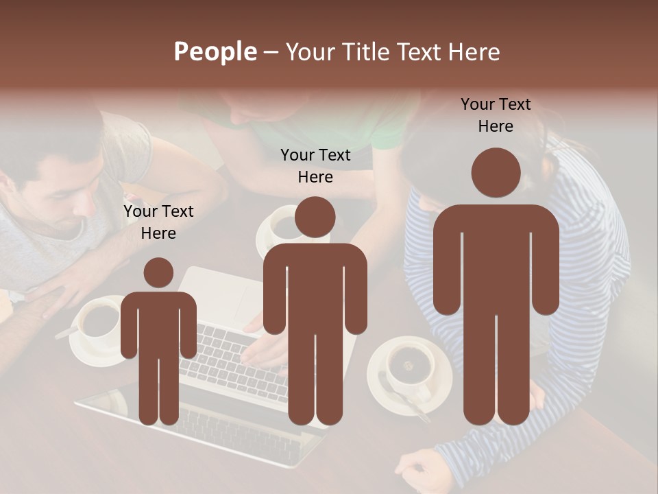 Technology Typing Cafe PowerPoint Template