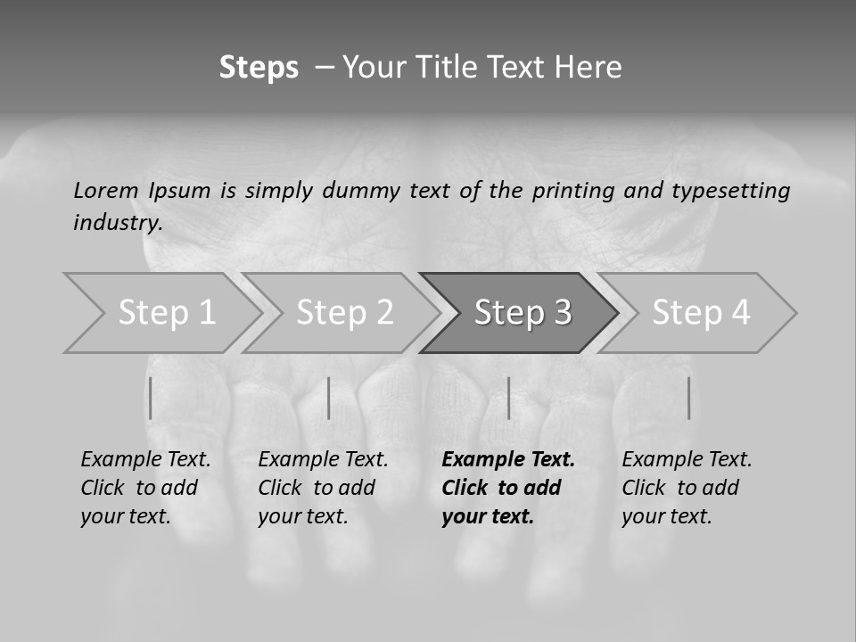 Endurance Pleading Retirement PowerPoint Template