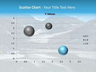 Mountain Lake Scenery Alps PowerPoint Template