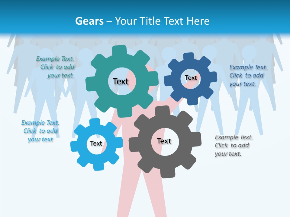 Employer Leader Force PowerPoint Template