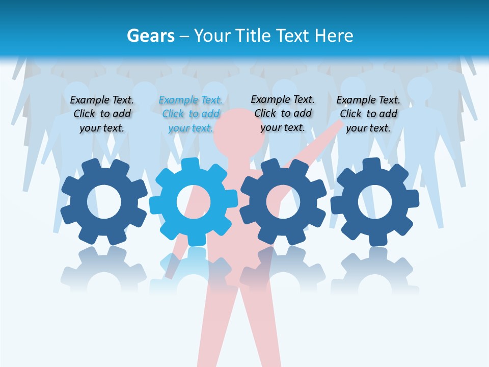 Employer Leader Force PowerPoint Template