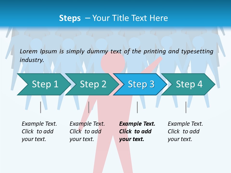 Employer Leader Force PowerPoint Template