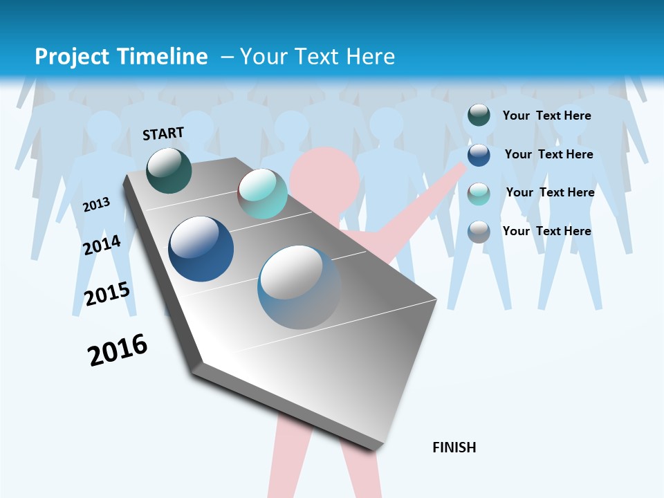 Employer Leader Force PowerPoint Template
