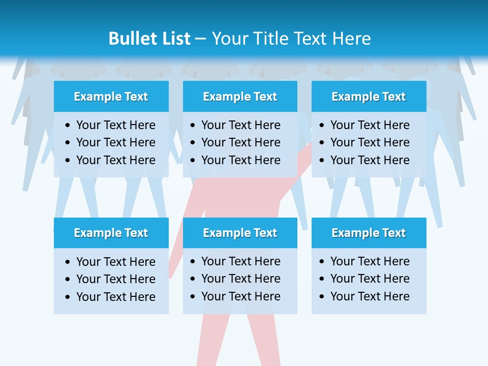 Employer Leader Force PowerPoint Template