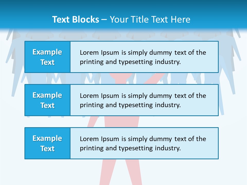Employer Leader Force PowerPoint Template