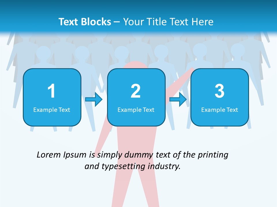 Employer Leader Force PowerPoint Template