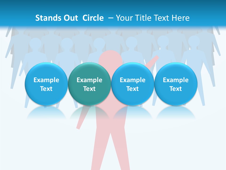 Employer Leader Force PowerPoint Template