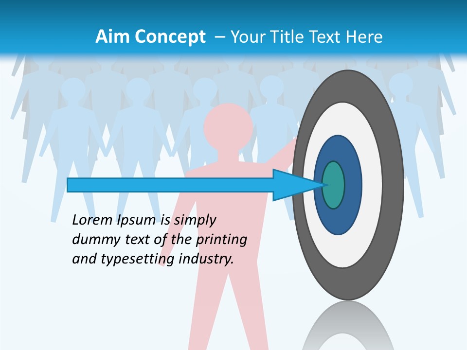Employer Leader Force PowerPoint Template