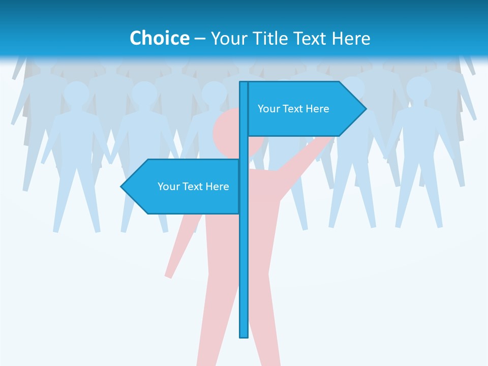 Employer Leader Force PowerPoint Template