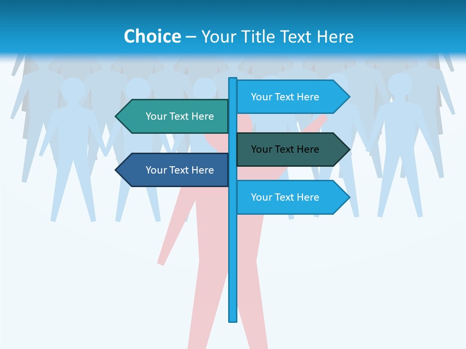 Employer Leader Force PowerPoint Template