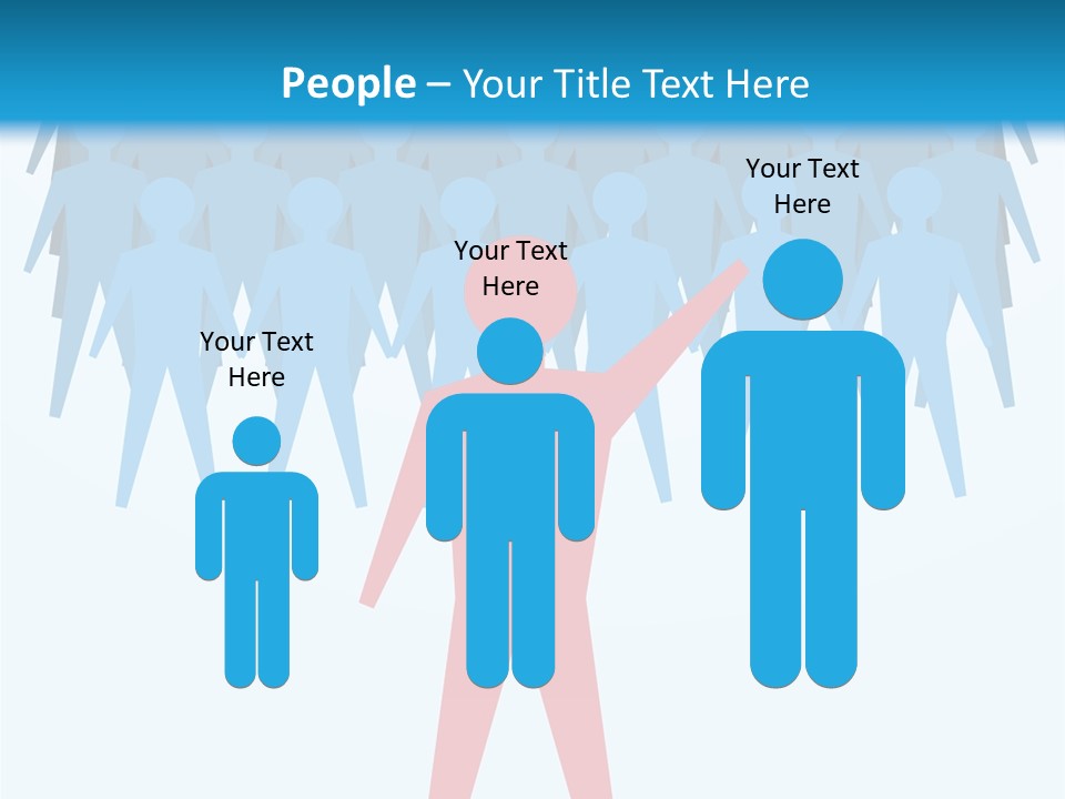 Employer Leader Force PowerPoint Template
